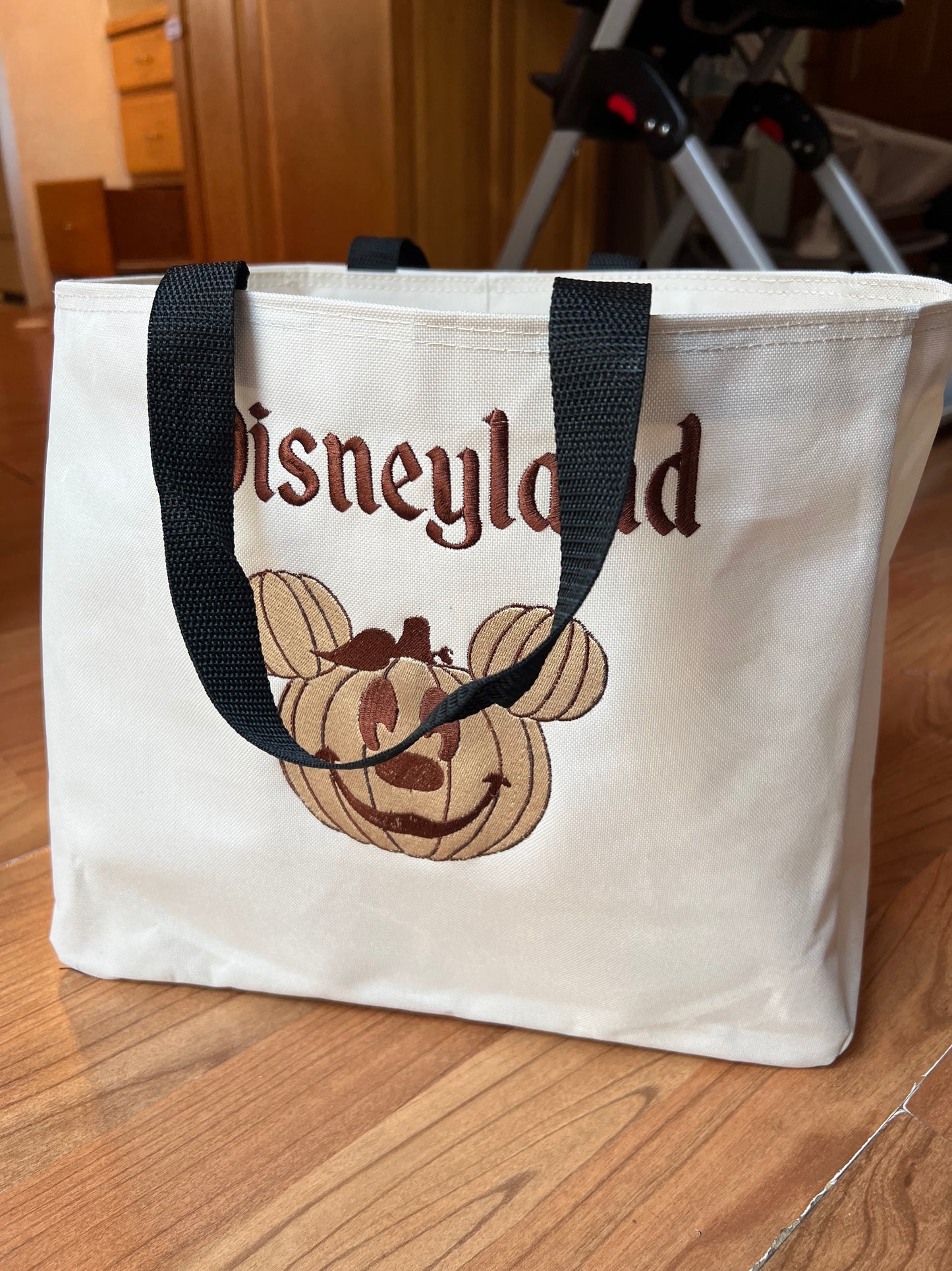 Halloween Mickey big tote bag