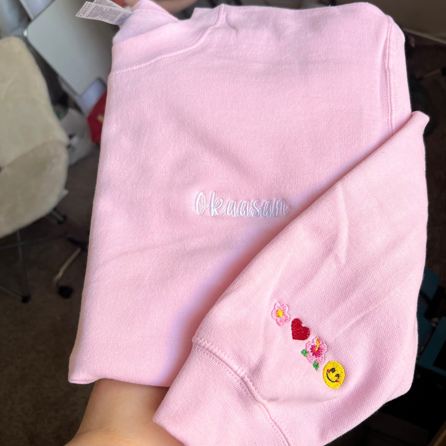 Mother’s Day embroidered sweatshirt customized gift