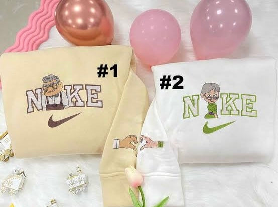 Up movie inspired embroidered sweater crewneck