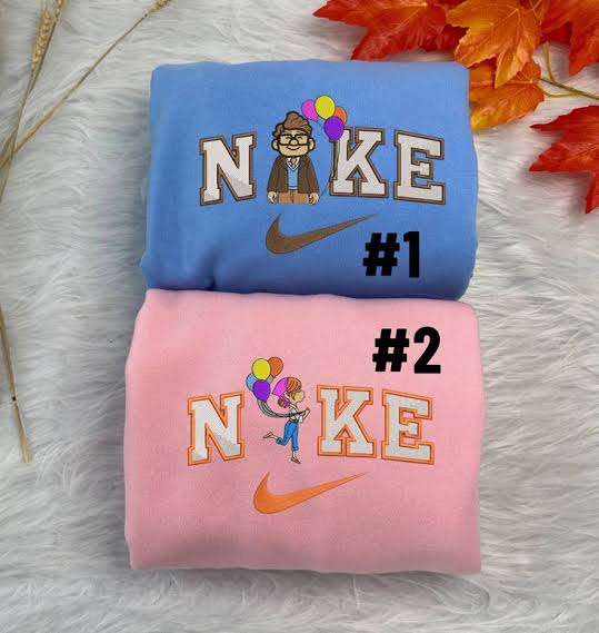 Up movie inspired embroidered sweater crewneck