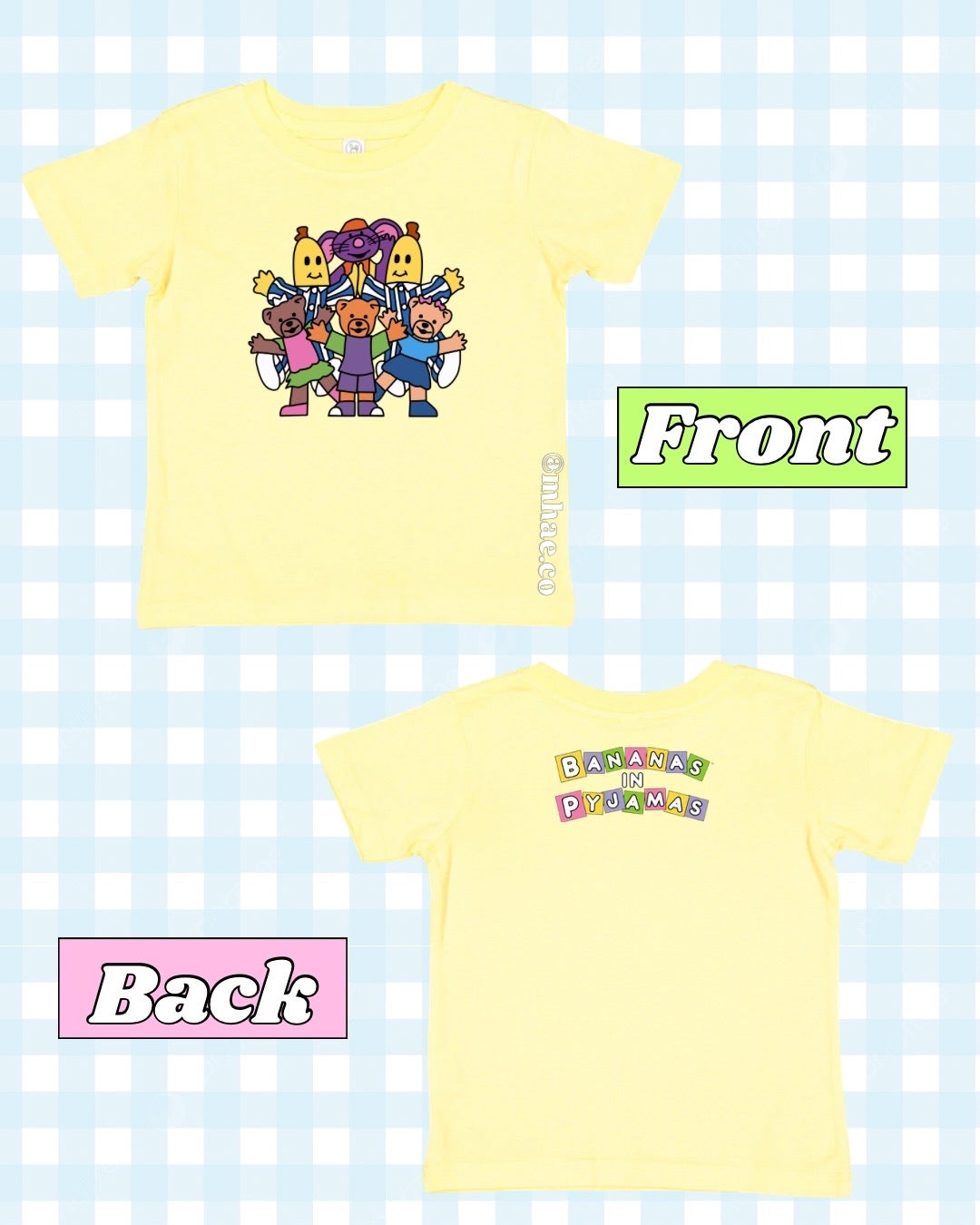 Bananas In Pyjamas Vintage Style Toddler T-Shirt