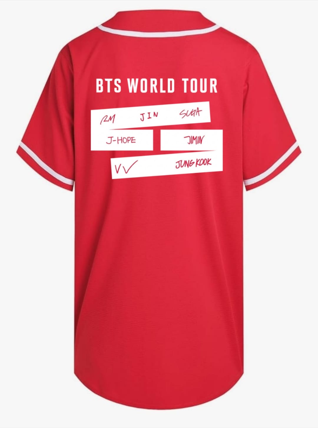 BTS Jersey TOUR 2026 ARIRANG unisex