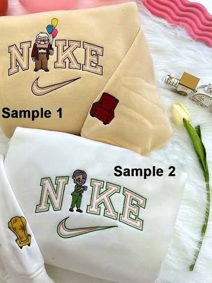 Up movie inspired embroidered sweater crewneck