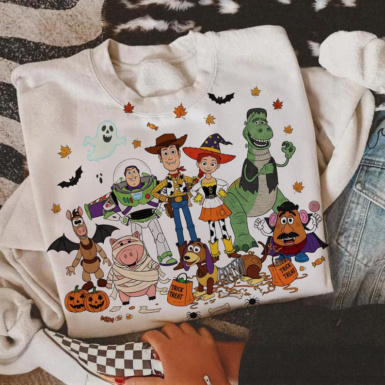 Toy story Halloween inspired t-shirt toddler and adult sizes