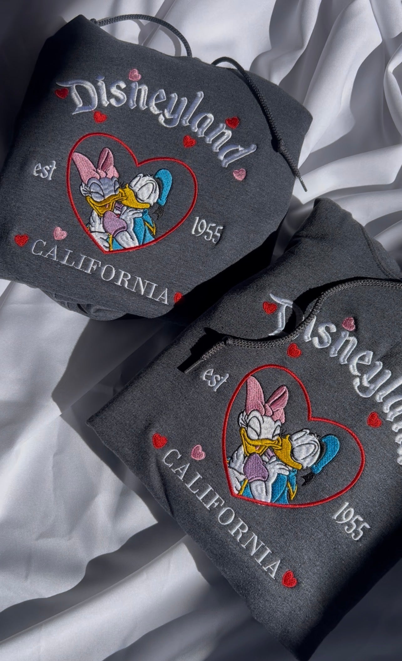 Sweethearts Nite 2026 embroidered matching Hoodies embroidered ONLY FRONT
