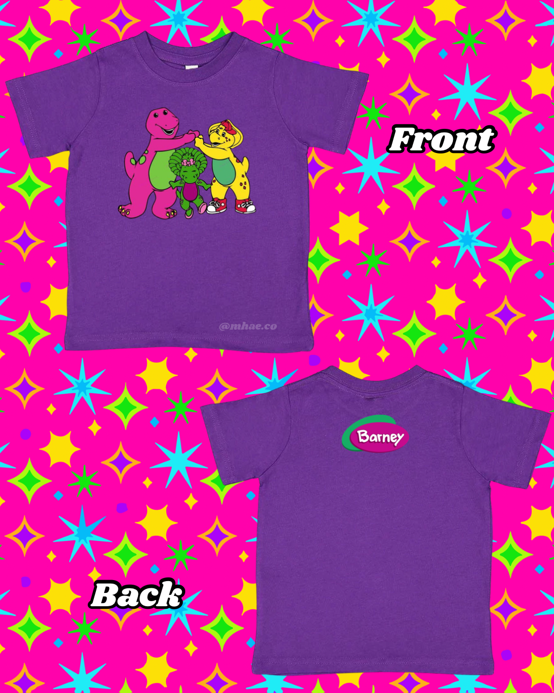 Barney And Friends Vintage Style Toddler T-Shirt