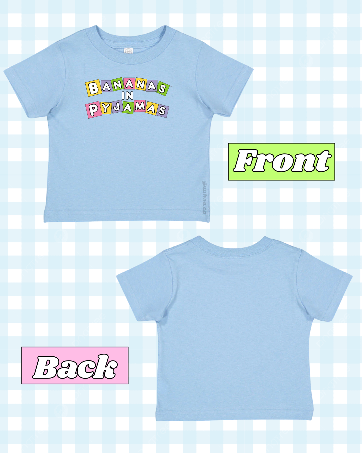 Bananas In Pyjamas Vintage Style Toddler T-Shirt