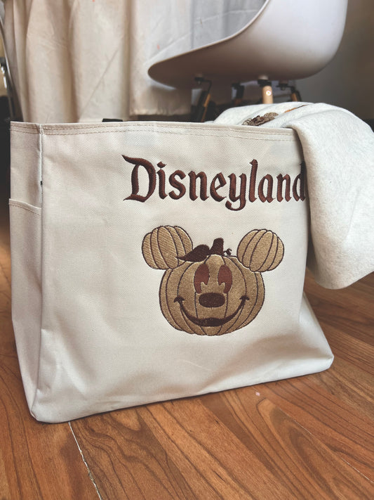 Halloween Mickey big tote bag