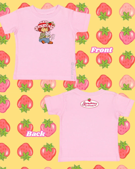 Strawberry Shortcake Friends Vintage Style Toddler T-Shirt