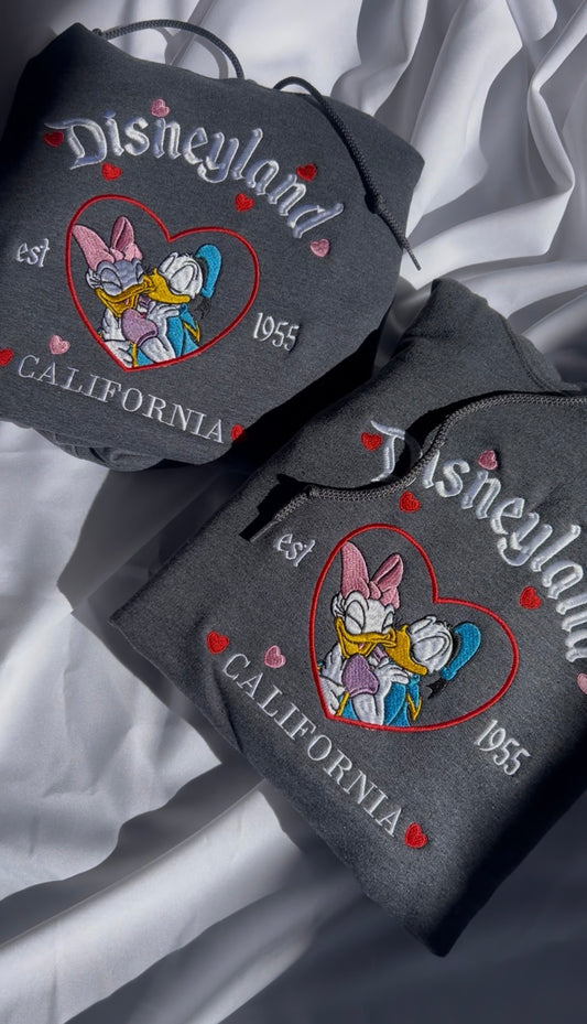 Sweethearts Nite 2026 embroidered matching Hoodies embroidered in front and back