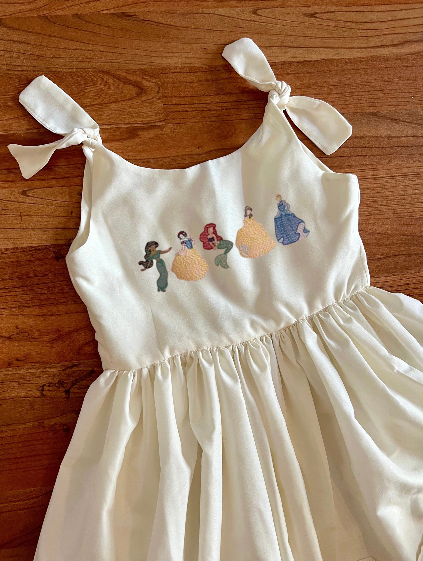 Beautiful embroidered princess dress