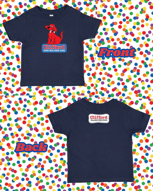Clifford Vintage Style Toddler T-Shirt
