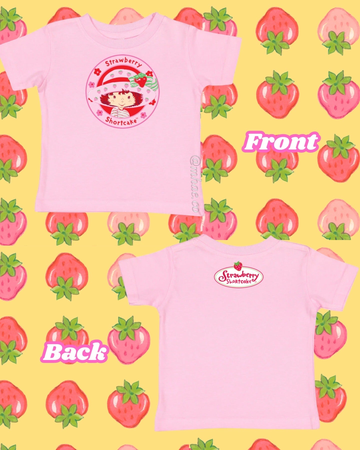 Strawberry Shortcake Vintage Style Toddler T-Shirt