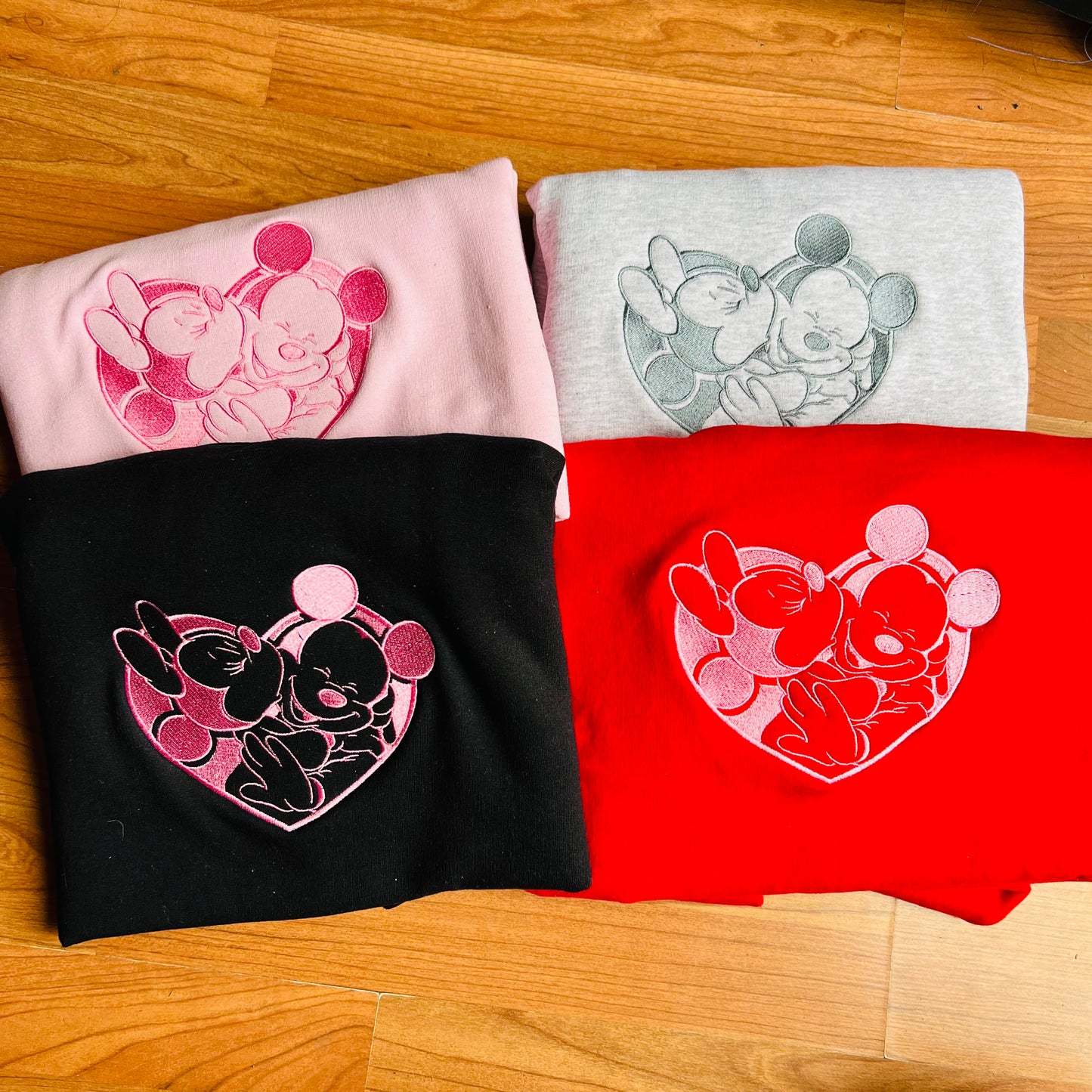 Sweethearts Nite 2026 embroidered matching sweatshirts crewneck