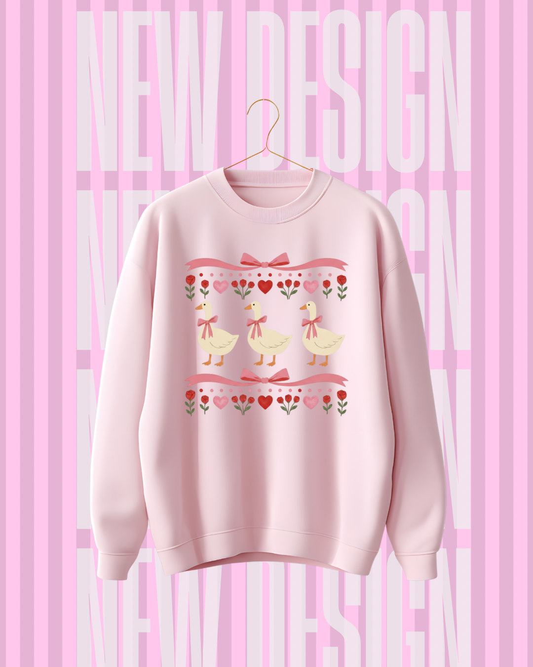 Goose Valentine’s Day sweatshirt crewneck