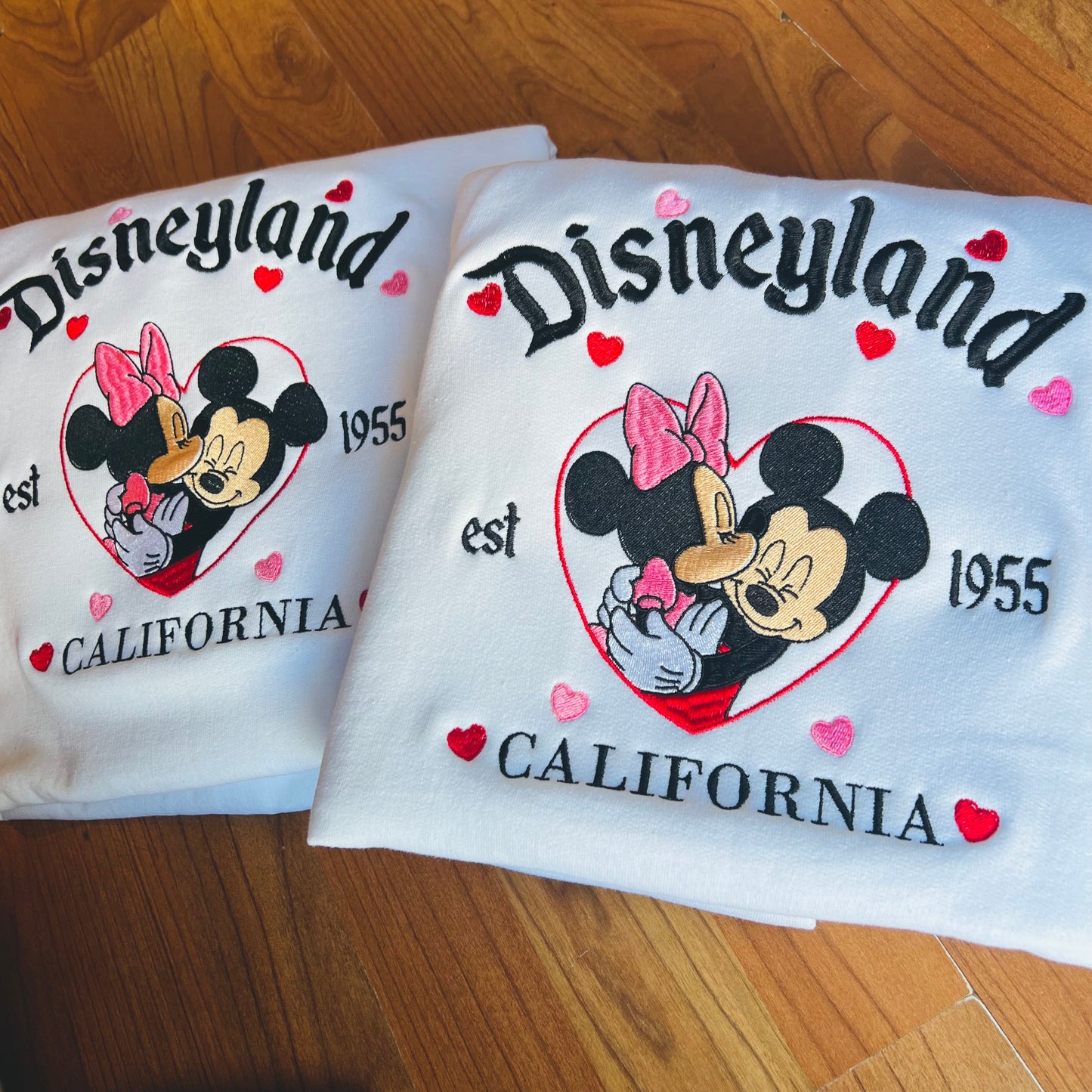 Sweethearts Nite 2026 embroidered matching sweatshirts crewneck