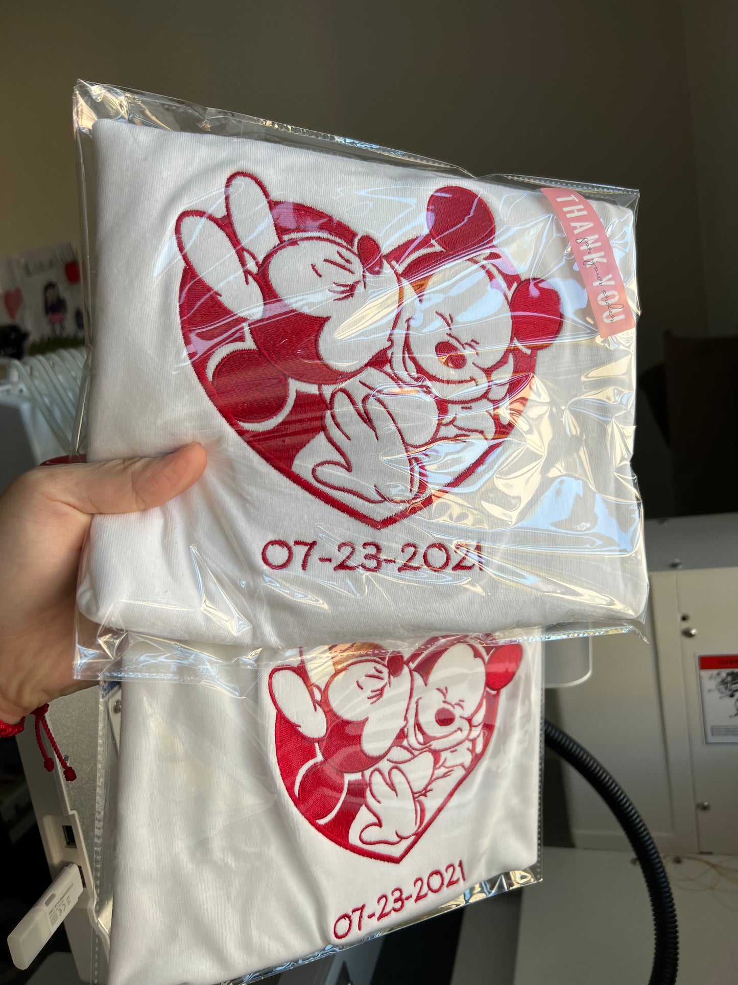 Sweethearts Nite 2026 embroidered matching sweatshirts crewneck