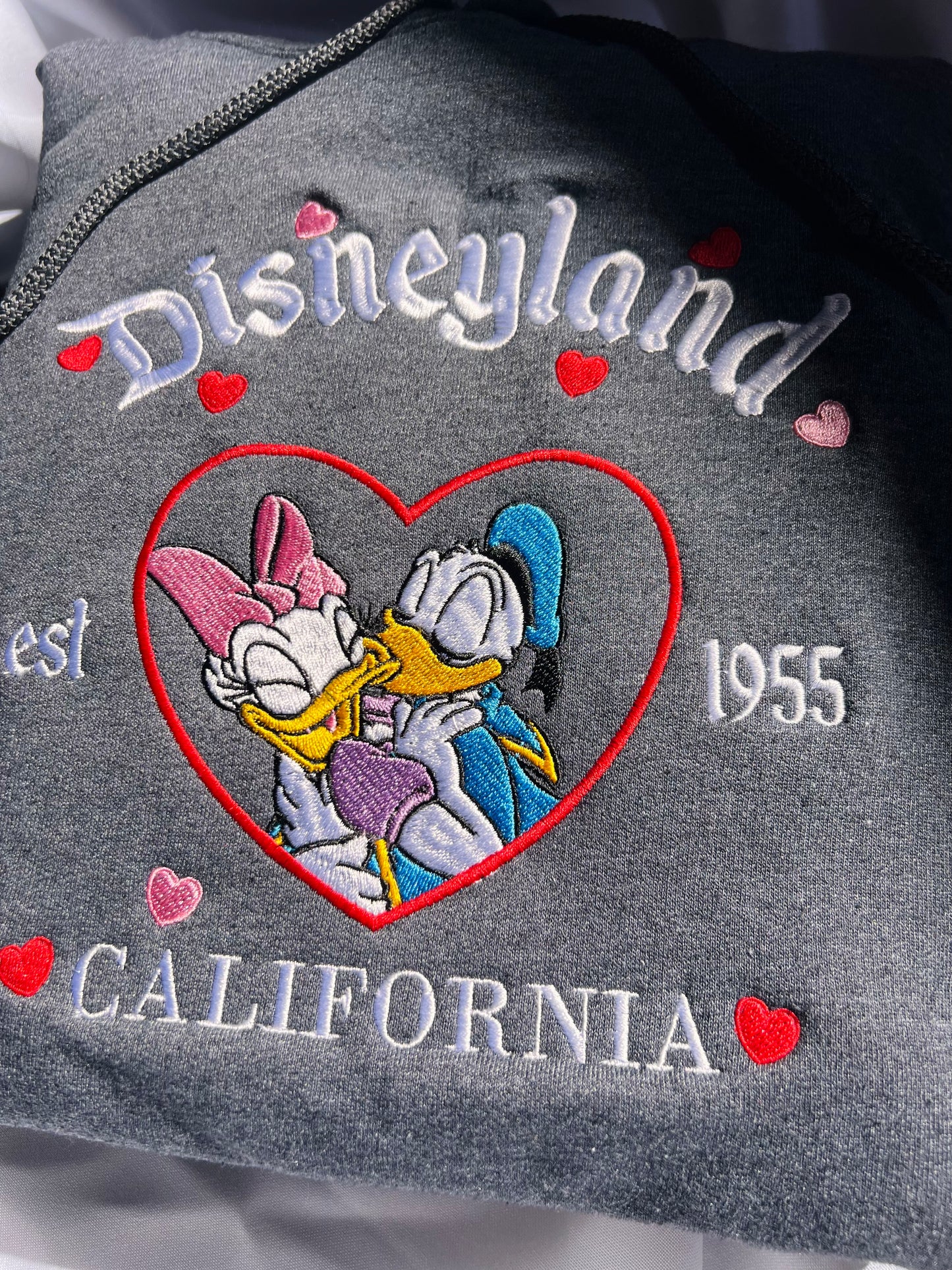 Sweethearts Nite 2026 embroidered matching Hoodies embroidered ONLY FRONT