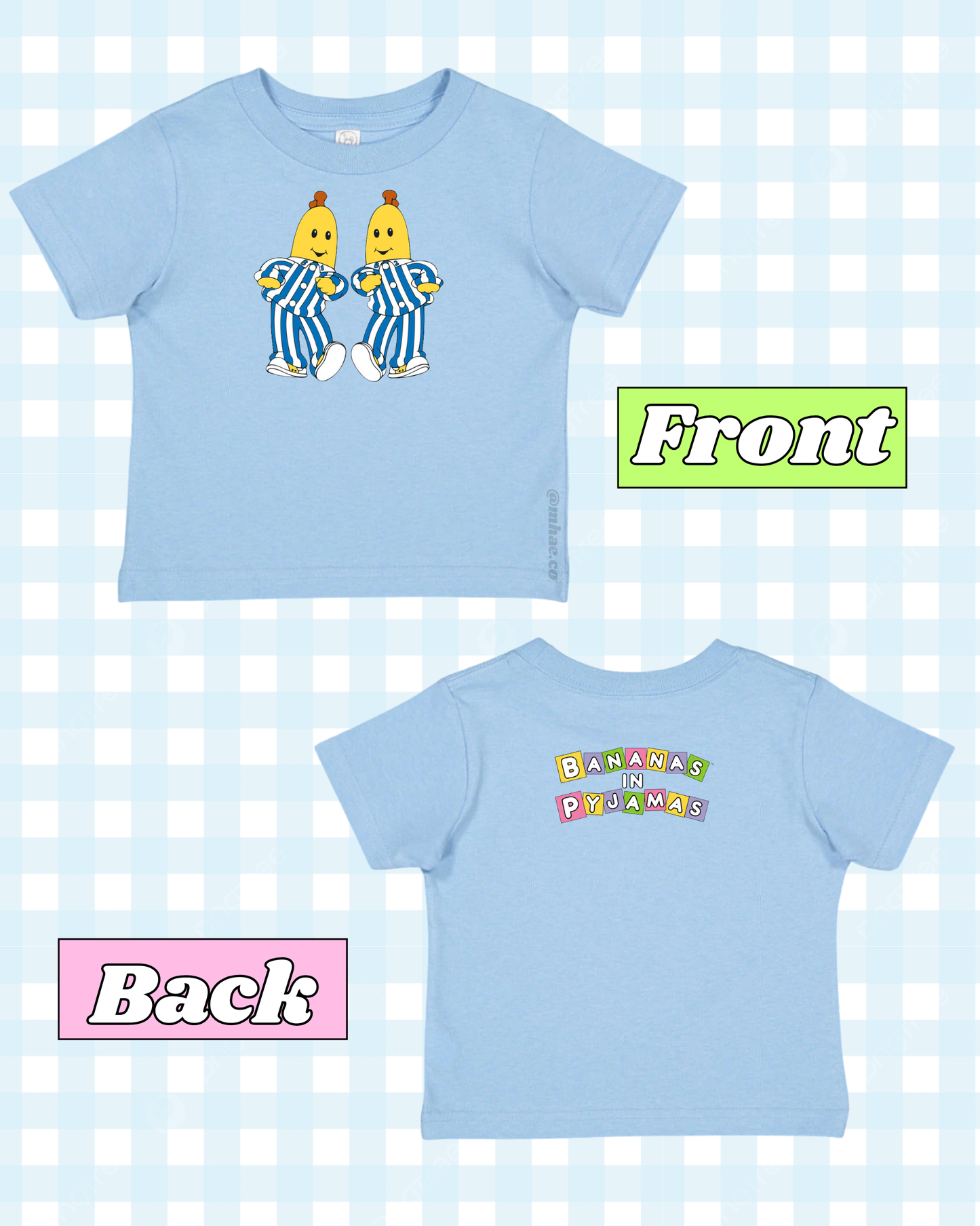 Bananas In Pyjamas Vintage Style Toddler T-Shirt