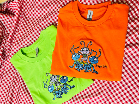 A bugs life embroidered t-shirt vintage style