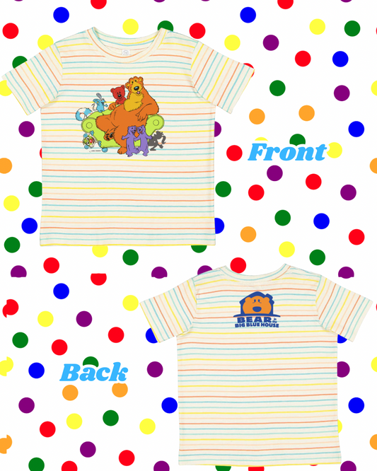 Bear in the Big Blue House Vintage Style Toddler T-Shirt