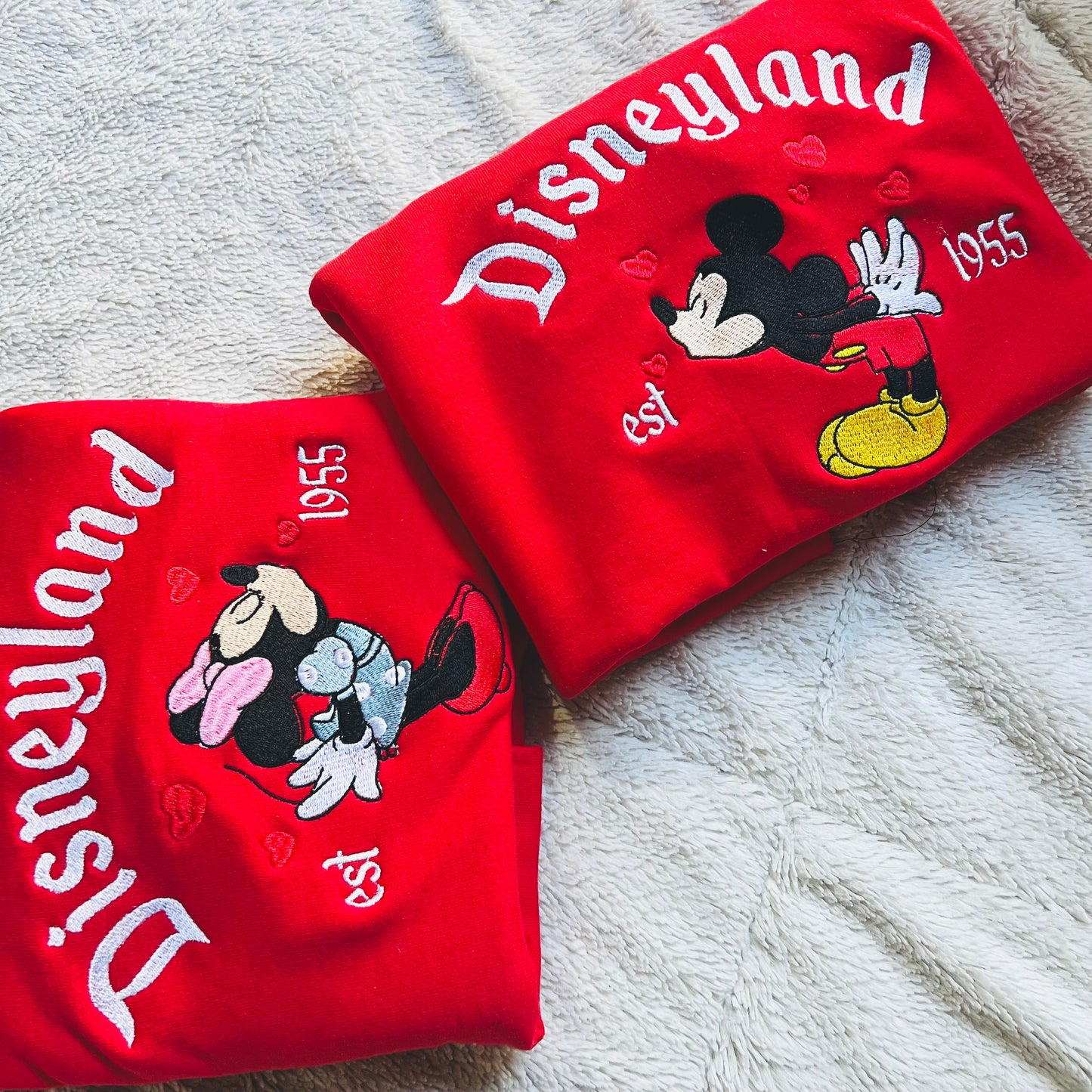 Sweethearts Nite 2026 embroidered matching sweatshirts crewneck