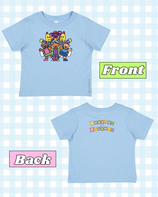 Bananas In Pyjamas Vintage Style Toddler T-Shirt