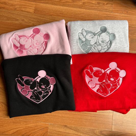 Sweethearts Nite 2026 embroidered matching sweatshirts crewneck