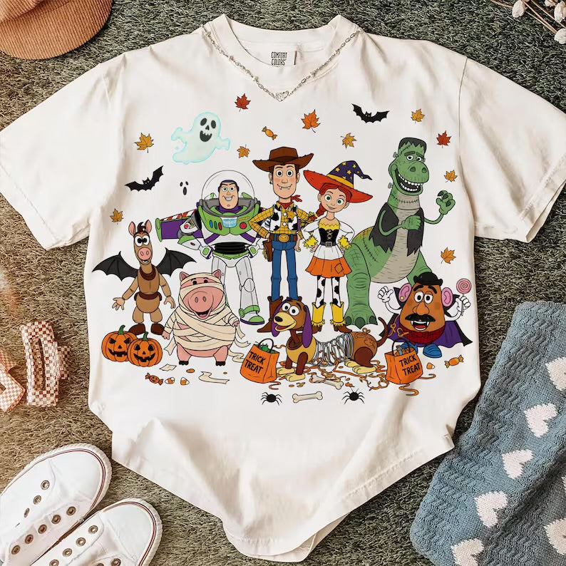 Toy story Halloween inspired t-shirt toddler and adult sizes