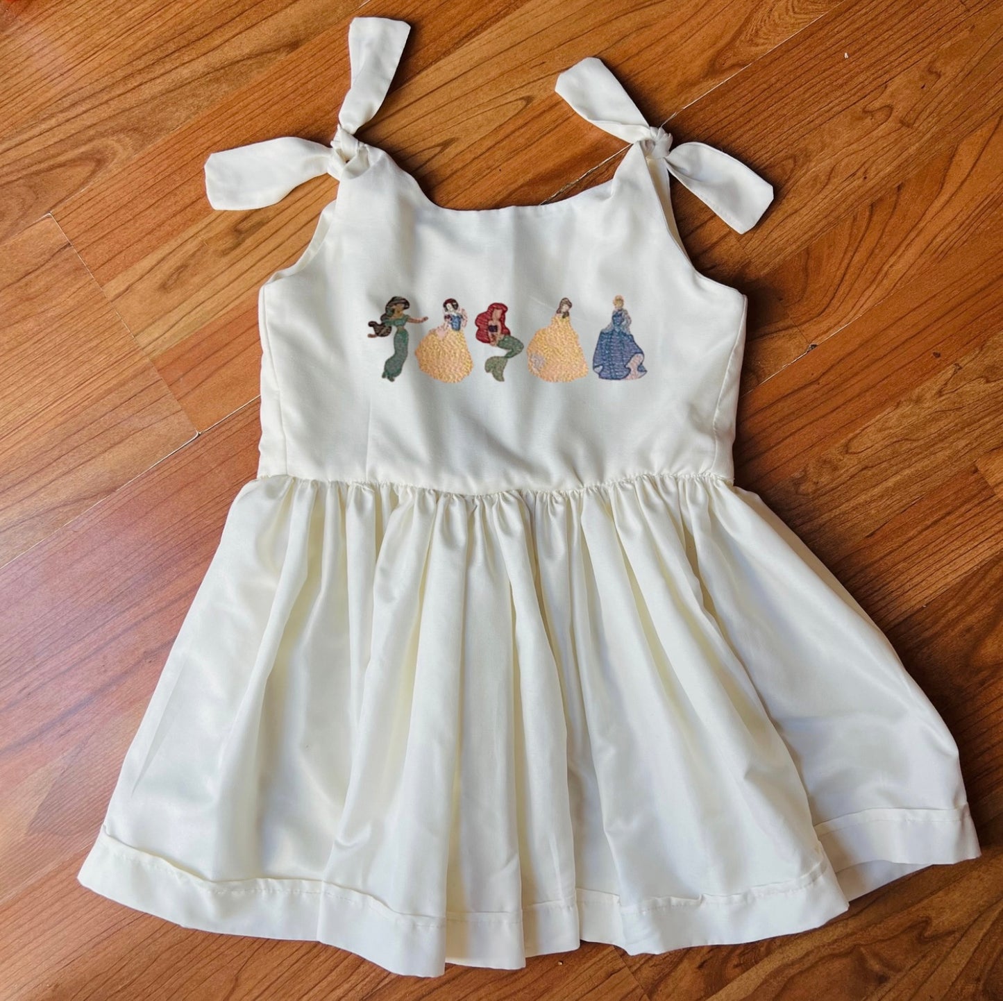 Beautiful embroidered princess dress