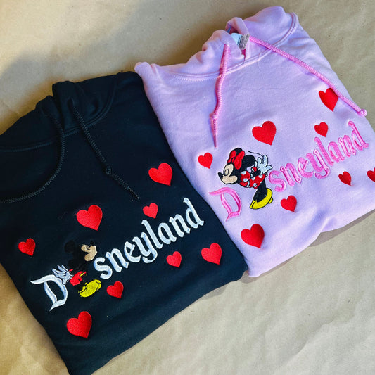 Sweethearts Nite 2026 embroidered matching Hoodies