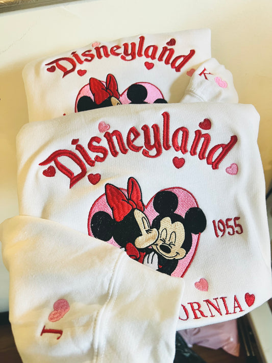 Sweethearts Nite 2026 embroidered matching sweatshirts crewneck