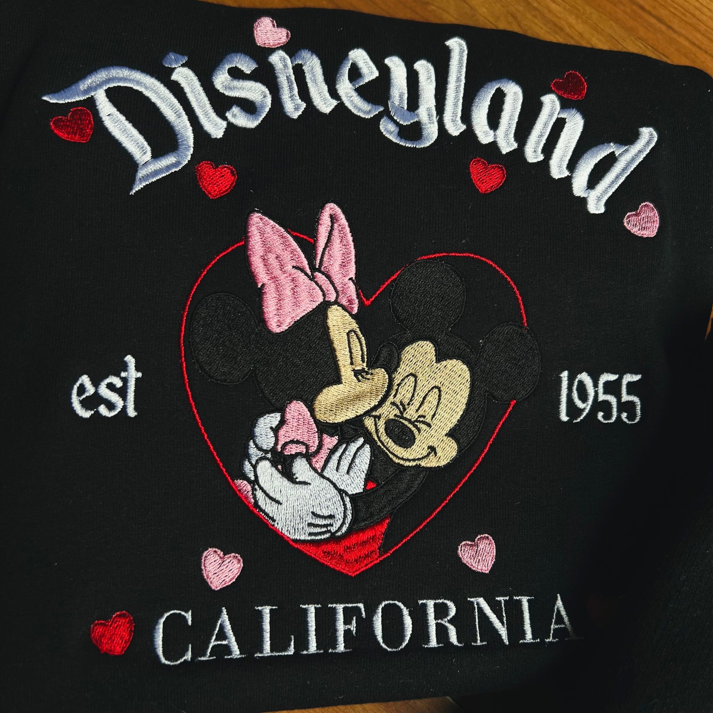 Sweethearts Nite 2026 embroidered matching sweatshirts crewneck