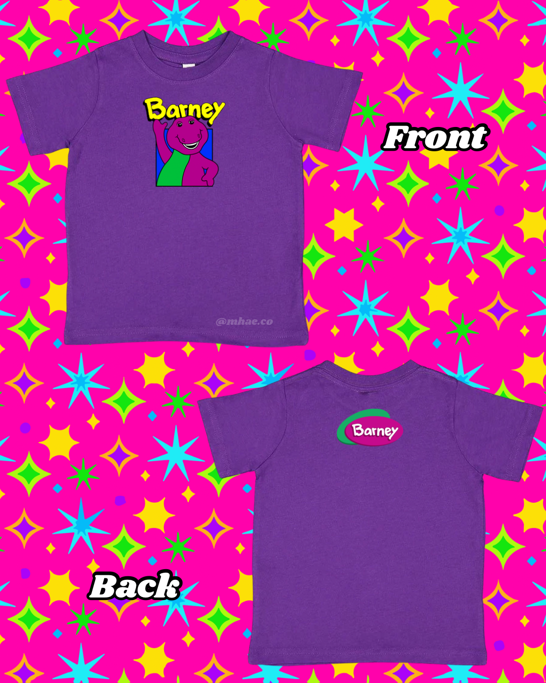 Barney Vintage Style Toddler T-Shirt