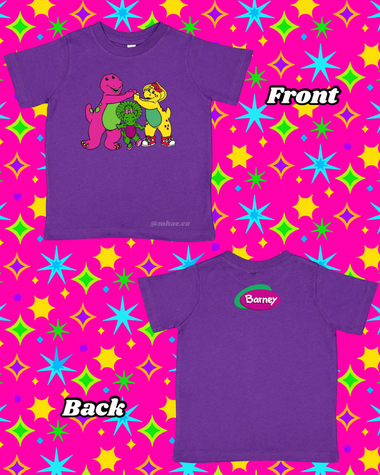 Barney And Friends Vintage Style Toddler T-Shirt