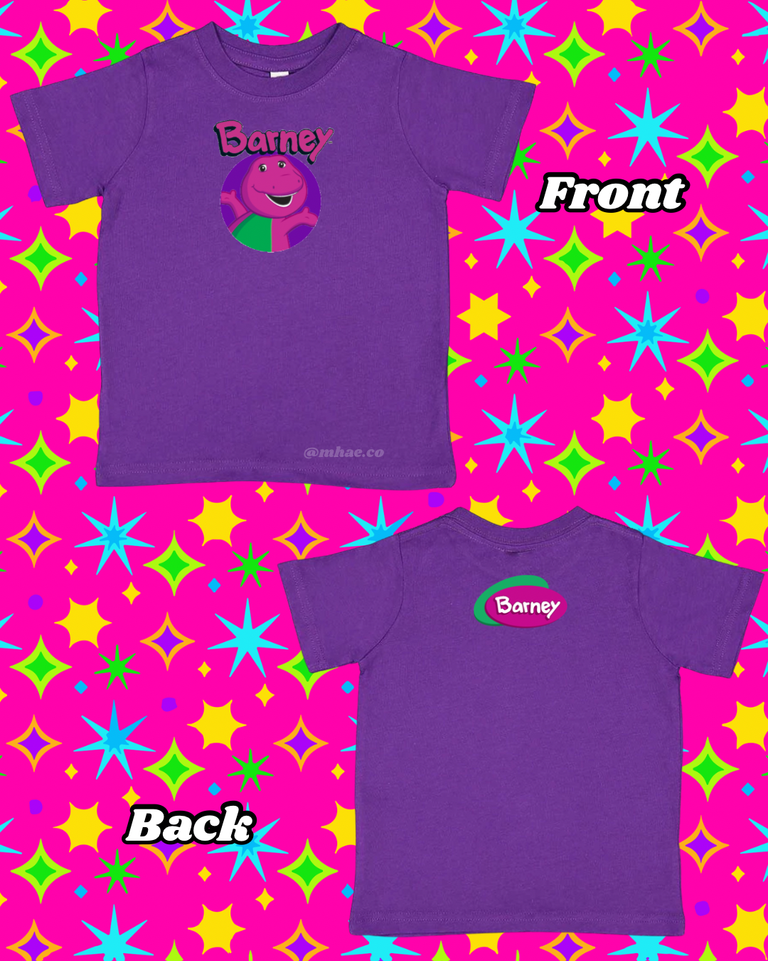 Barney Vintage Style Toddler T-Shirt