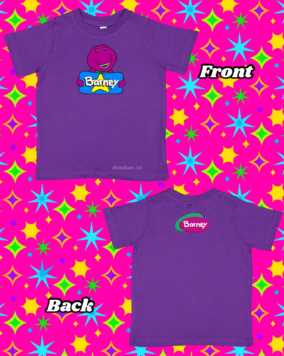 Barney Vintage Style Toddler T-Shirt