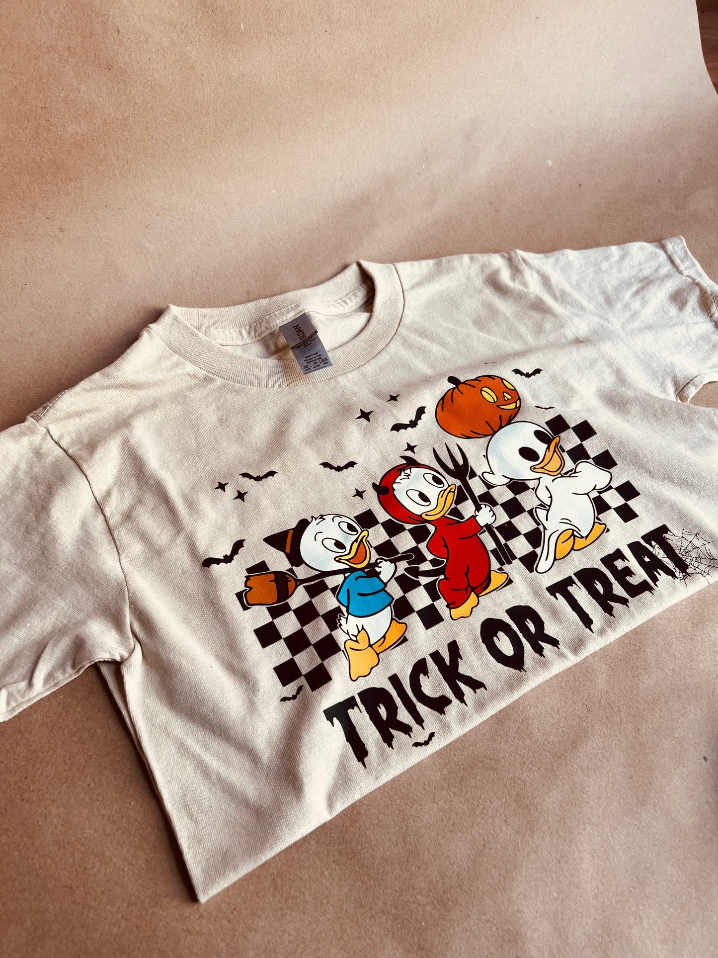 donald duck halloween, huey dewey louie ,T-shirt, family trip, matching t-shirts toddler movie shirt