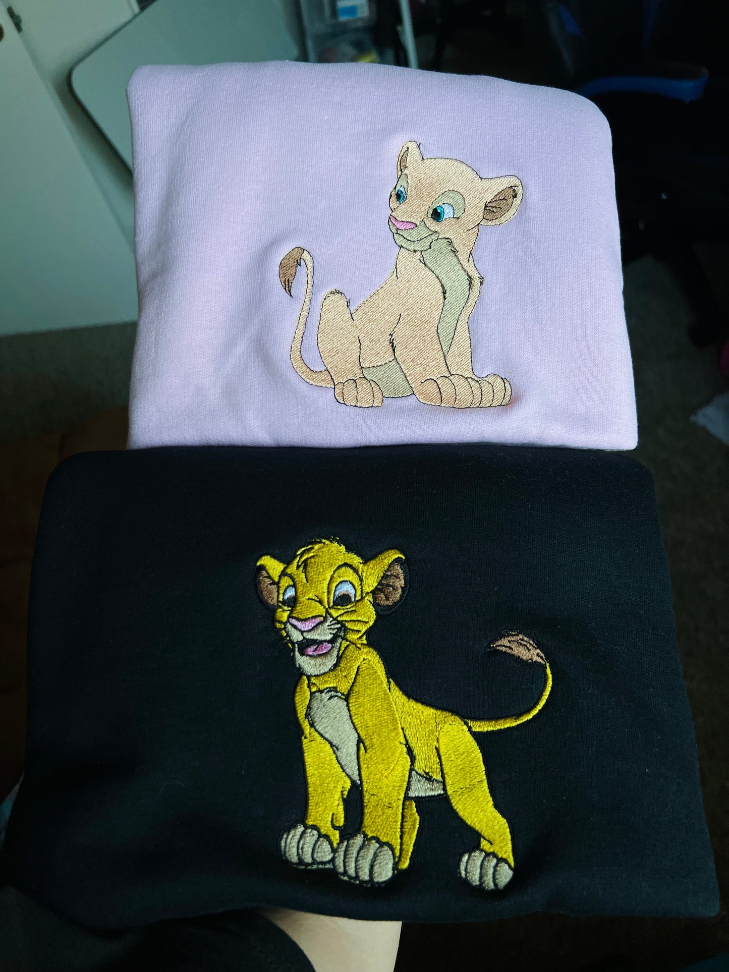 Lion K customized order embroidered sweater