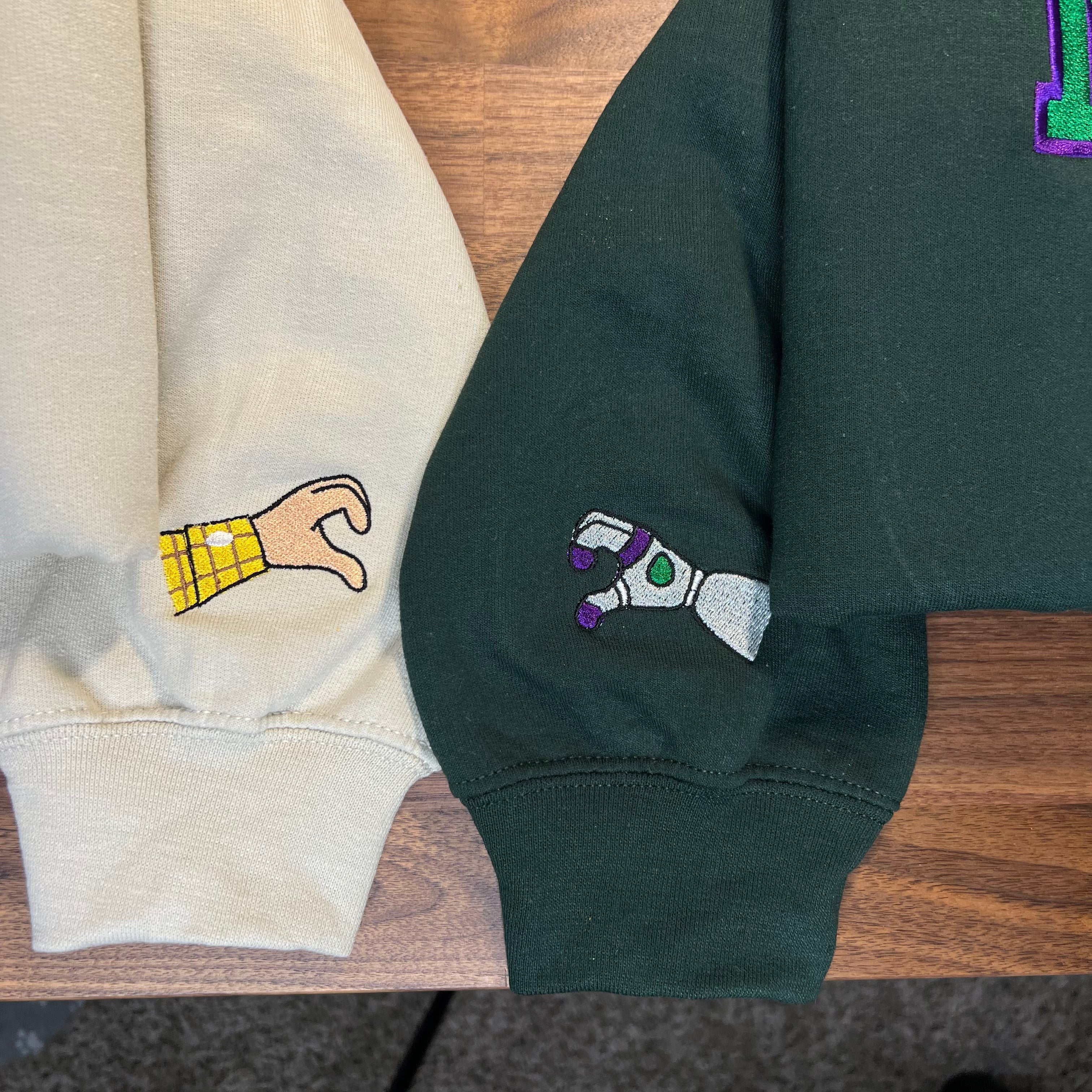 Friends on sale embroidered hoodie